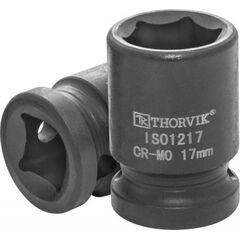 Головка торцевая ударная 1/2" 17 мм THORVIK IS01217, фото  - Метэкс