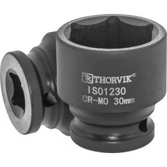 Головка торцевая ударная 1/2" 30 мм THORVIK IS01230, фото  - Метэкс
