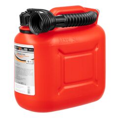 Канистра вертикальная 5 л пластиковая STELS 53117, фото  - Метэкс