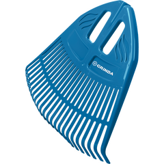 Грабли веерные 23 зубца 500х50х1680мм, алюмин.черенок GRINDA PROLine 421811, фото  - Метэкс