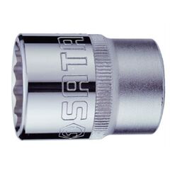 Головка торцевая 1/2" 32 мм 6-гранная SATA S13318, фото  - Метэкс