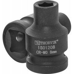 Головка торцевая ударная 1/2" 8 мм THORVIK IS01208, фото  - Метэкс