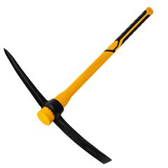 Кирка 3000 г широкая фиберглассовая обрезиненная рукоятка 900 мм DENZEL 21836, фото  - Метэкс