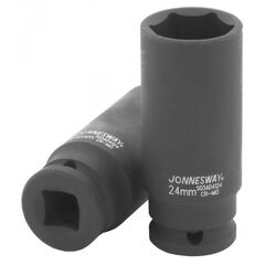 Головка торцевая ударная 1/2" 24 мм удлиненная JONNESWAY IS11224, фото  - Метэкс