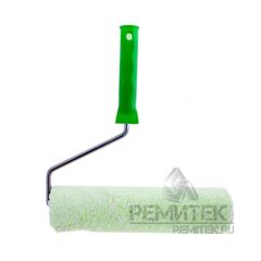 Валик "Работы с древесиной" 250 мм ворс 12мм D 48 мм ручка 8 мм микроволокно СИБРТЕХ 80183, фото  - Метэкс