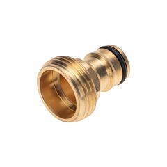 Адаптер латунный 3/4" внешняя резьба ЧЕТЫРЕ СЕЗОНА 62-0275, фото  - Метэкс