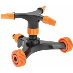 Дождеватель для полива на колесах, круговой, регулируемый ЧЕТЫРЕ СЕЗОНА 62-0295, фото  - Метэкс