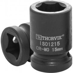 Головка торцевая ударная 1/2" 15 мм THORVIK IS01215, фото  - Метэкс