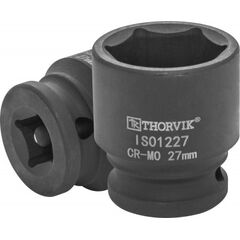 Головка торцевая ударная 1/2" 27 мм THORVIK IS01227, фото  - Метэкс