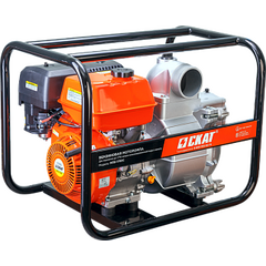 Мотопомпа бенз. д/г.воды (8500 Вт, 1750 л/мин, напор 25 м, Ø 100/100) СКАТ МПБ-1750С (0000011010), фото  - Метэкс