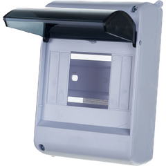 Щит навесной пластиковый 4 модуля 146*104*83 IEK (MKP42-N-04-30-12), фото  - Метэкс