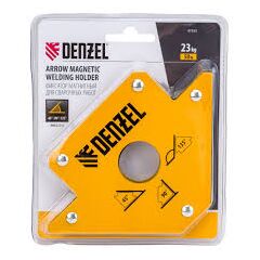Фиксатор магнитный для сварочных работ усилие 50Lb Denzel 97553, фото  - Метэкс