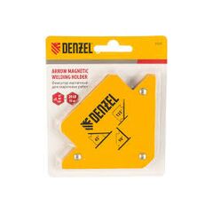 Фиксатор магнитный для сварочных работ усилие 25Lb Denzel 97551, фото  - Метэкс
