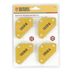 Фиксатор магнитный (набор 4 шт) Denzel 97555, фото  - Метэкс