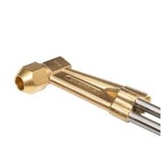 Резак пропановый SIDER7 90гр/1200мм G1/4-G3/8 LH KRASS G0764505KR, фото  - Метэкс