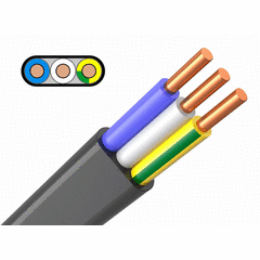 Кабель ВВГнг 3х4, фото  - Метэкс