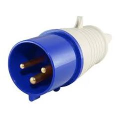 Вилка переносная 023 2Р+РЕ 32А 220В IP44 ЭРА (Б0032852), фото  - Метэкс