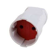 Розетка разборная без з/к 10А белая REXANT 11-8527, фото  - Метэкс