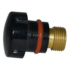 Заглушка короткая TIG 17-18-26 PRO/EXPERT КЕДР 7200062, фото  - Метэкс