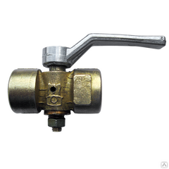 Кран 3-х ходовой к манометру 11б38бк Ду-15 с ручкой 1,6 МПа, фото  - Метэкс