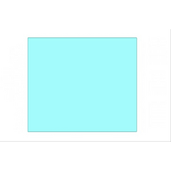 Пластина защитная поликарбонат 110х90х1 KRASS 2971202, фото  - Метэкс