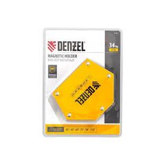 Фиксатор магнитный для сварочных работ усилие 75Lb Denzel 97556, фото  - Метэкс