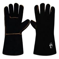 Краги РОСМАРКА с продкладкой черный 35 см К1603, фото  - Метэкс