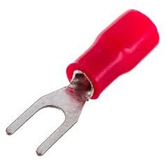 Наконечник вилочный изолированный 3,2 мм (упак. 10 шт.) REXANT 08-0111, фото  - Метэкс