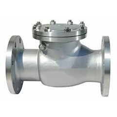 Клапан обратный стальной фланцевый ДУ 50 ру40 19с53нж, фото  - Метэкс