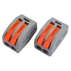 Клемма соединительная 2-х проводная 0,08-2,5мм2 СМК 222-412, фото  - Метэкс