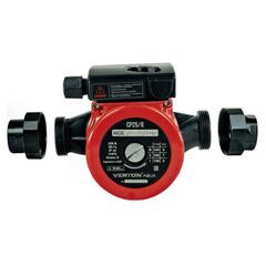Насос циркуляционный мокрый (245 Вт, 60 л/мин, напор 8 м) VERTON AQUA CP25/8 (01.13296.13315), фото  - Метэкс