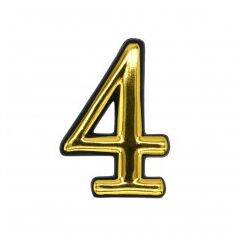 Цифра пластик 4 SOLLER, фото  - Метэкс