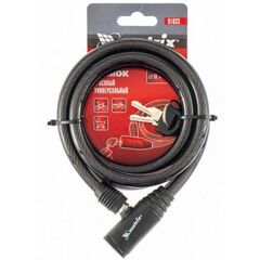 Замок тросовый универсальный 10 х 1200 мм Matrix 91833, фото  - Метэкс