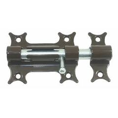 Задвижка дверная фигурная ЗДФ (L-78 мм) медь, фото  - Метэкс