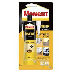 Герметик Момент белый на блистере 85 мл, фото  - Метэкс