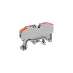 Клемма проходная 1-полюсная с креплением 0,08-4 мм2 СМК 222-421D, фото  - Метэкс