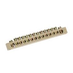 Шина PEN "земля-ноль" 6х9мм (14 групп), фото  - Метэкс