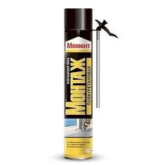 Пена монтажная бытовая Момент 800 мл., фото  - Метэкс