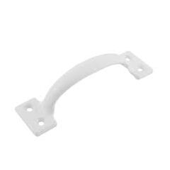 Ручка-скоба цельнотянутая РС-120 белый, фото  - Метэкс