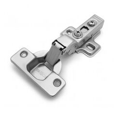 Петля мебельная полунакладная 2010 с доводчиком усиленная SOLLER, фото  - Метэкс