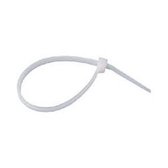 Хомут-стяжка кабельная нейлоновая белая 120х2,5мм. (100шт) 07-0120, фото  - Метэкс