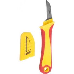 Нож монтажника, нерж.сталь. прямое лезвие REXANT 12-4936, фото  - Метэкс