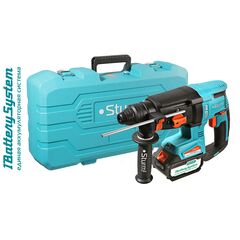Перфоратор аккумуляторный STURM SDS-Plus б/щ (1 а/б 4А*ч 18В, ЗУ) CRH1832BLC (CRH1832BLC), фото  - Метэкс