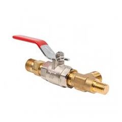 Кран шаровой с коленом G3/8 кислород KRASS A14016153, фото  - Метэкс