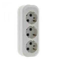 Колодка 3м 16А, 3,5кВт с/з Эксперт EKF PROxima, фото  - Метэкс