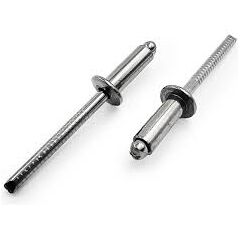 Заклепка вытяжная 5Х10 А2/А2 нерж (20 шт), фото  - Метэкс