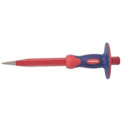 Зубило по бетону пика 4х305мм WORKPRO WP242001, фото  - Метэкс