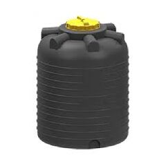Емкость Ц 3000 ЧЕРНАЯ (d159 x h198) 3000 л, фото  - Метэкс