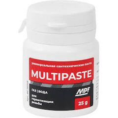 Паста уплотнительная универсальная MULTIPASTE вода/газ, 25 г, фото  - Метэкс