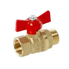 Кран шаровой DN-20 PN40  г/ш СТАНДАРТ 231 бабочка, ГАЛЛОП, фото  - Метэкс